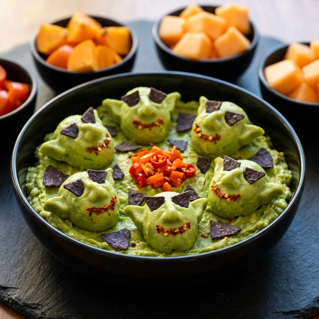 Goblin Guacamole Bowls Recipe – Spooktacular Halloween Dip | Easy Halloween Appetizers