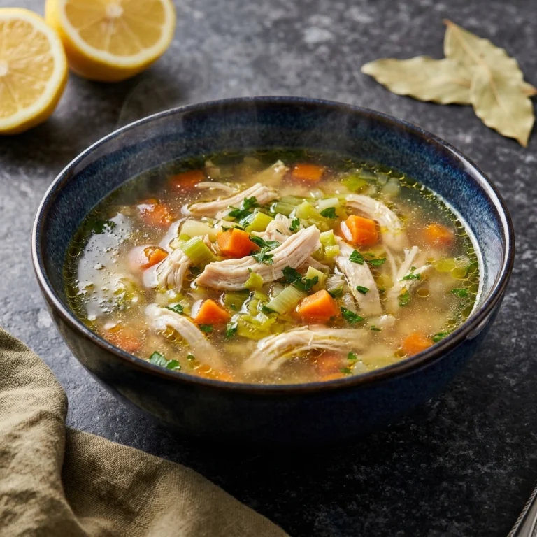 Cozy Keto Chicken Soup for Chilly Days | Low Carb Comfort Food Recipe