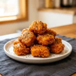 Crispy Hot Honey Salmon Nuggets | Easy Healthy Salmon Appetizer Recipe