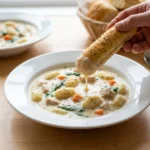 Creamy Slow Cooker Chicken Gnocchi Soup | Easy Comfort Food Dinner Ideas