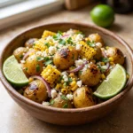 Mexican Street Corn Potato Salad | Easy Summer Side Dish Recipe