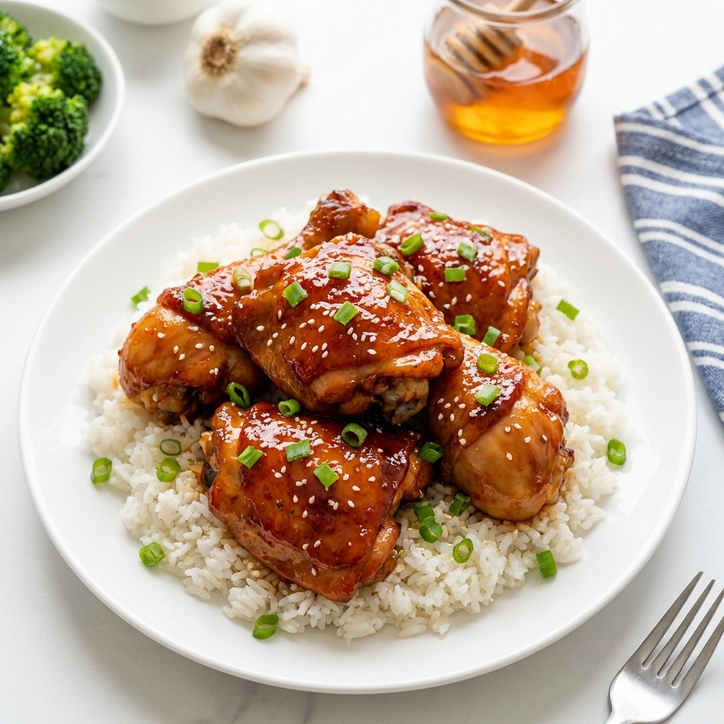 Slow Cooker Honey Garlic Chicken: The Ultimate Sticky Dinner | Easy Crockpot Meals