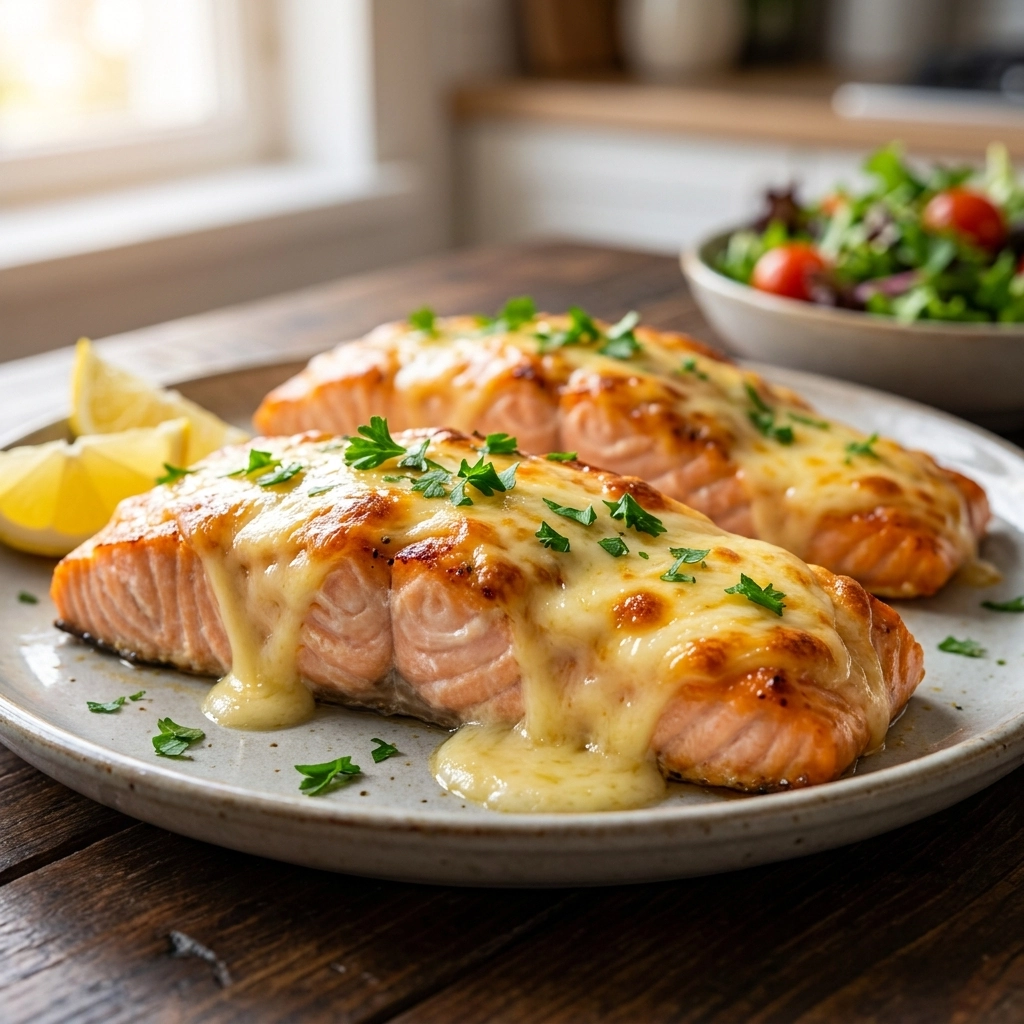 Cheesy Shrimp Stuffed Salmon: The Ultimate Seafood Extravaganza | Easy Seafood Dinner