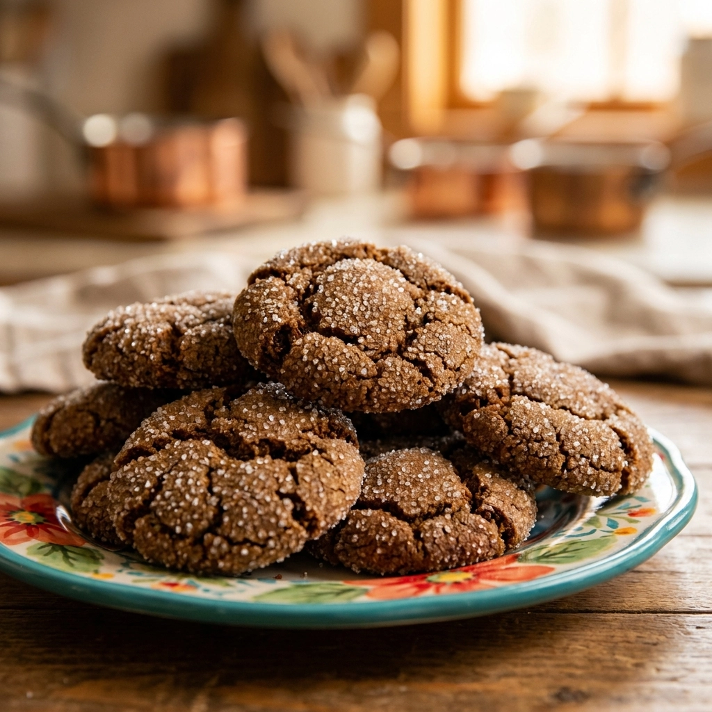 Disney Molasses Crackle Cookies: The Magic of Warm Spices | Easy Holiday Cookies