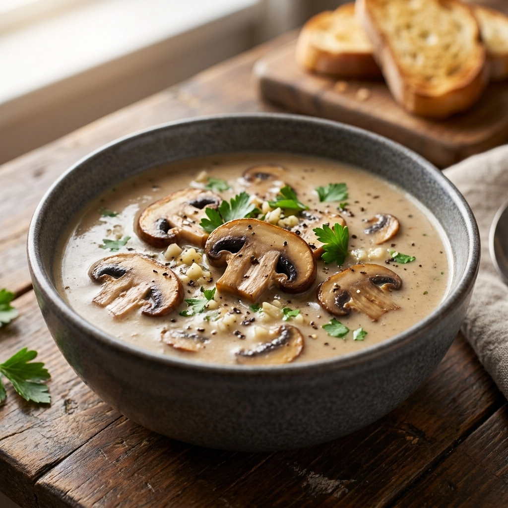 Savory The Top Creamy Mushroom Soup Recipe You’ll Love | Easy Homemade Mushroom Soup
