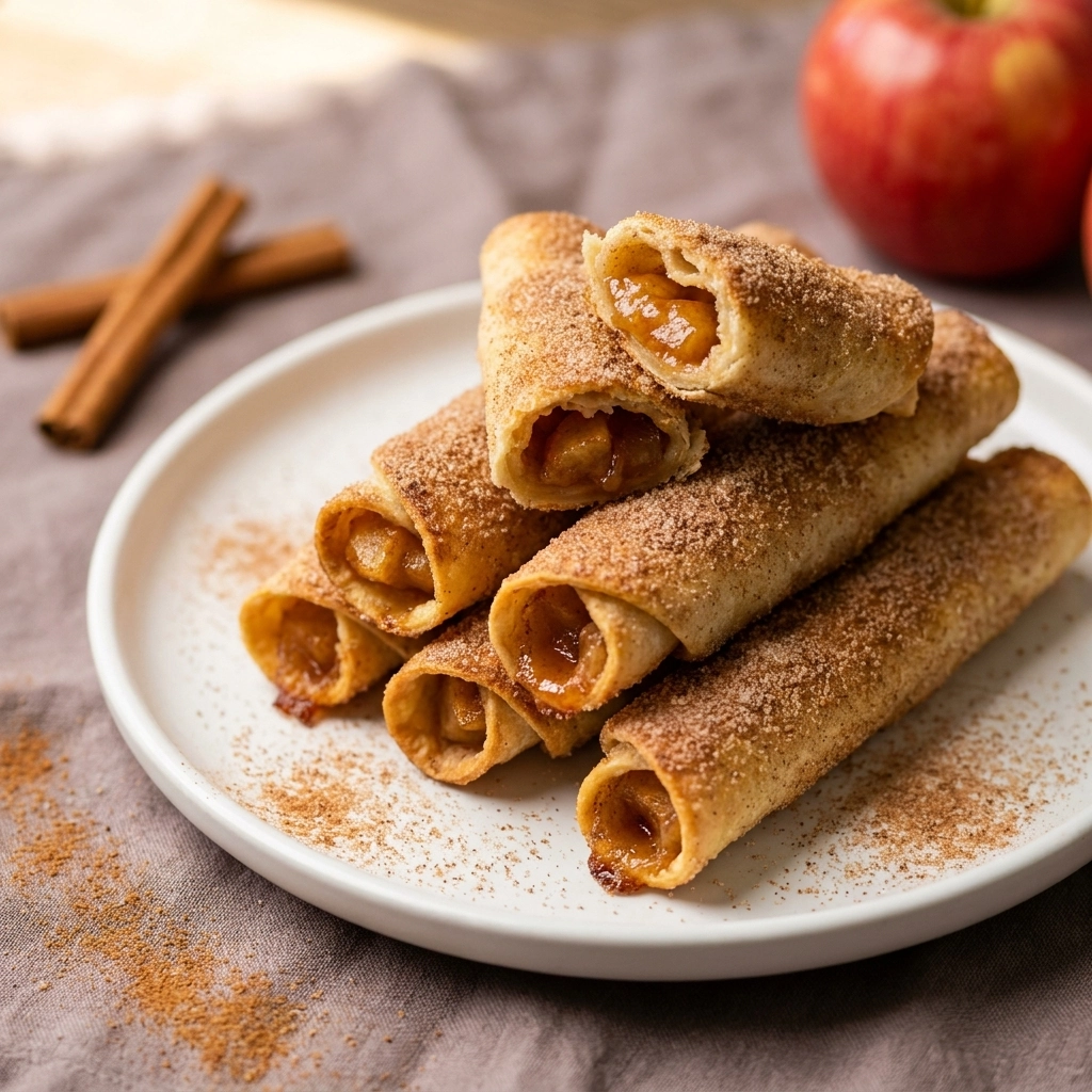 Air Fryer Apple Pie Taquitos: A Sweet Delight for Everyone | Easy Apple Dessert
