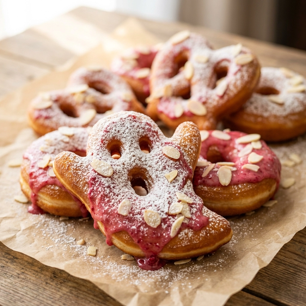 Spooktacular Ghost/Screaming Donuts Recipe for Halloween Fun | Easy Ghost Donuts