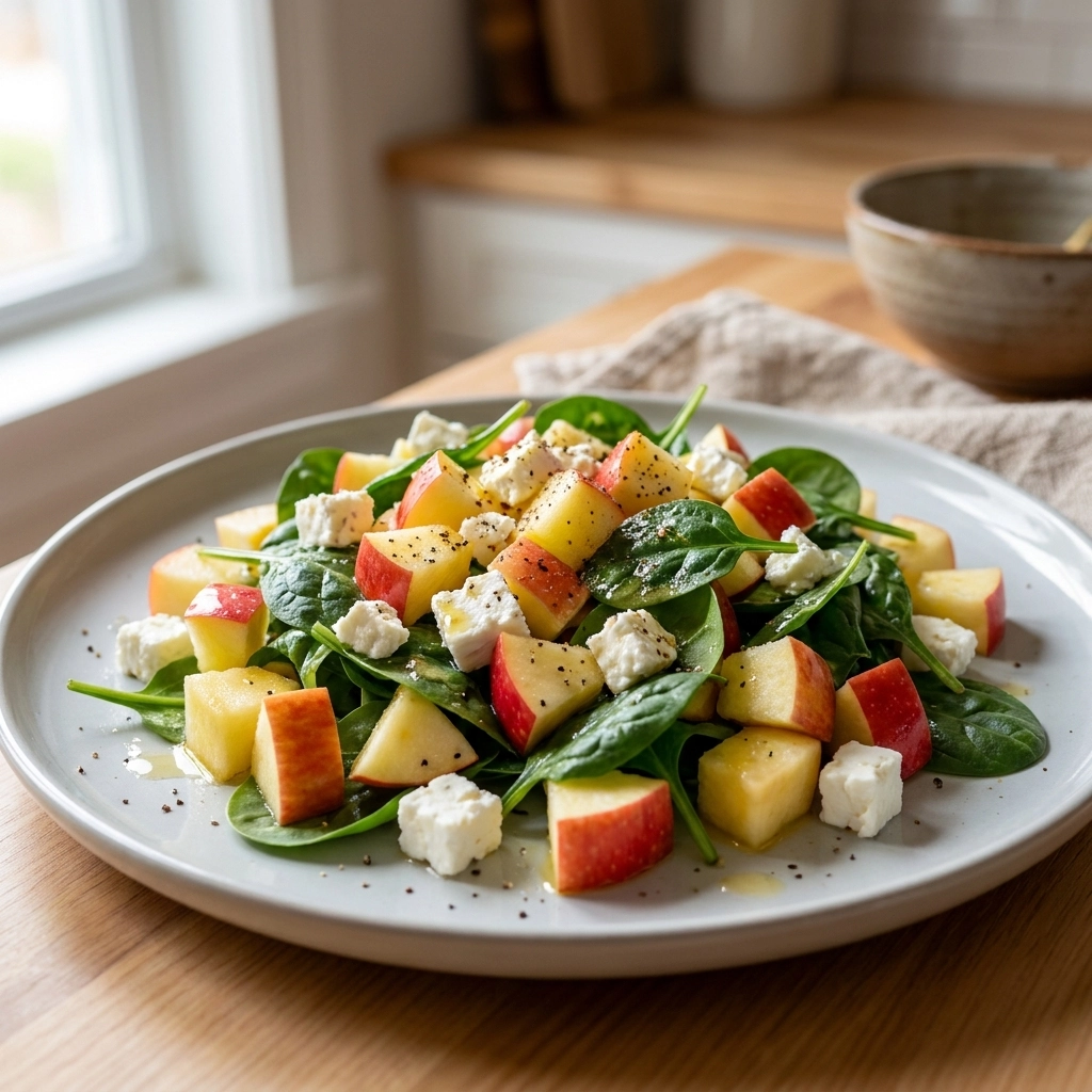Delightful Honeycrisp Apple and Feta Salad Recipe | Healthy Autumn Salad