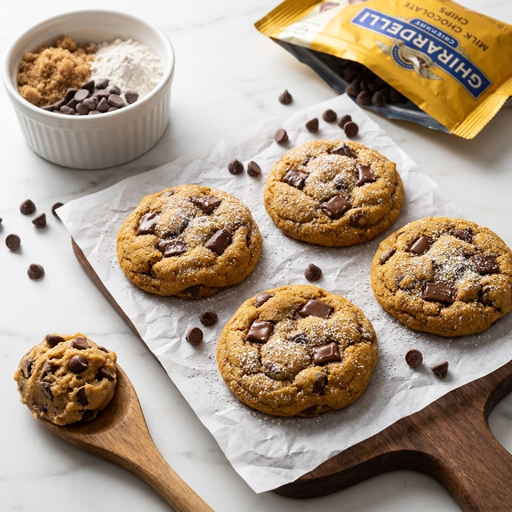 Chewy Chocolate Chip Pumpkin Cookies | Easy Fall Dessert Recipe
