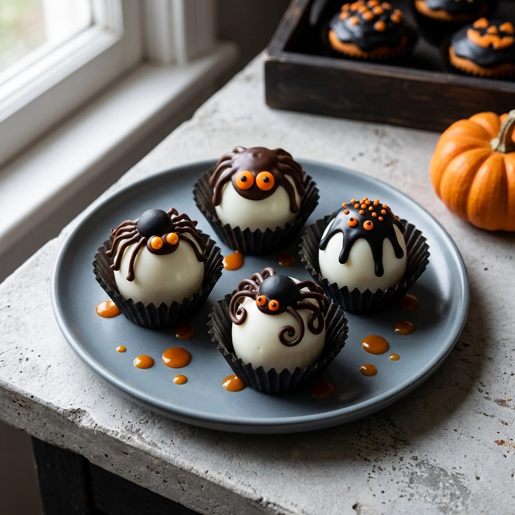 Spider Deviled Eggs Recipe – Spooky Halloween Snack Idea | Easy Halloween Appetizer
