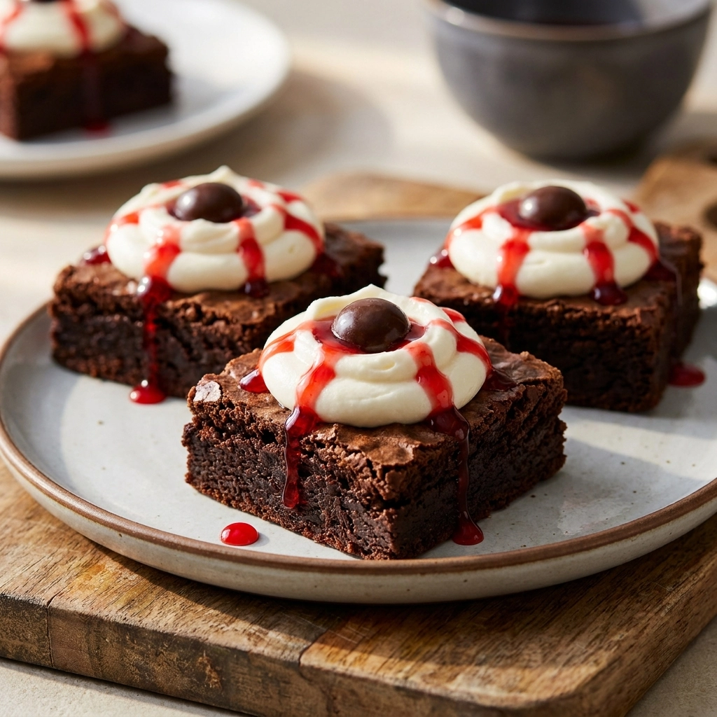 Spooktacular Eyeball Brownies Recipe for Halloween Fun | Scary Halloween Treats