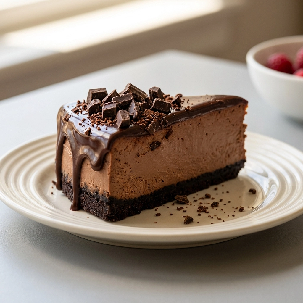 Decadent Chocolate Cheesecake with a Silky Smooth Finish | Best Rich Chocolate Dessert