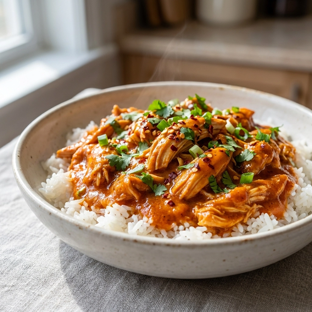 Crockpot Cajun Butter Chicken: A Creamy Comfort Bowl Recipe | Easy Slow Cooker Dinner