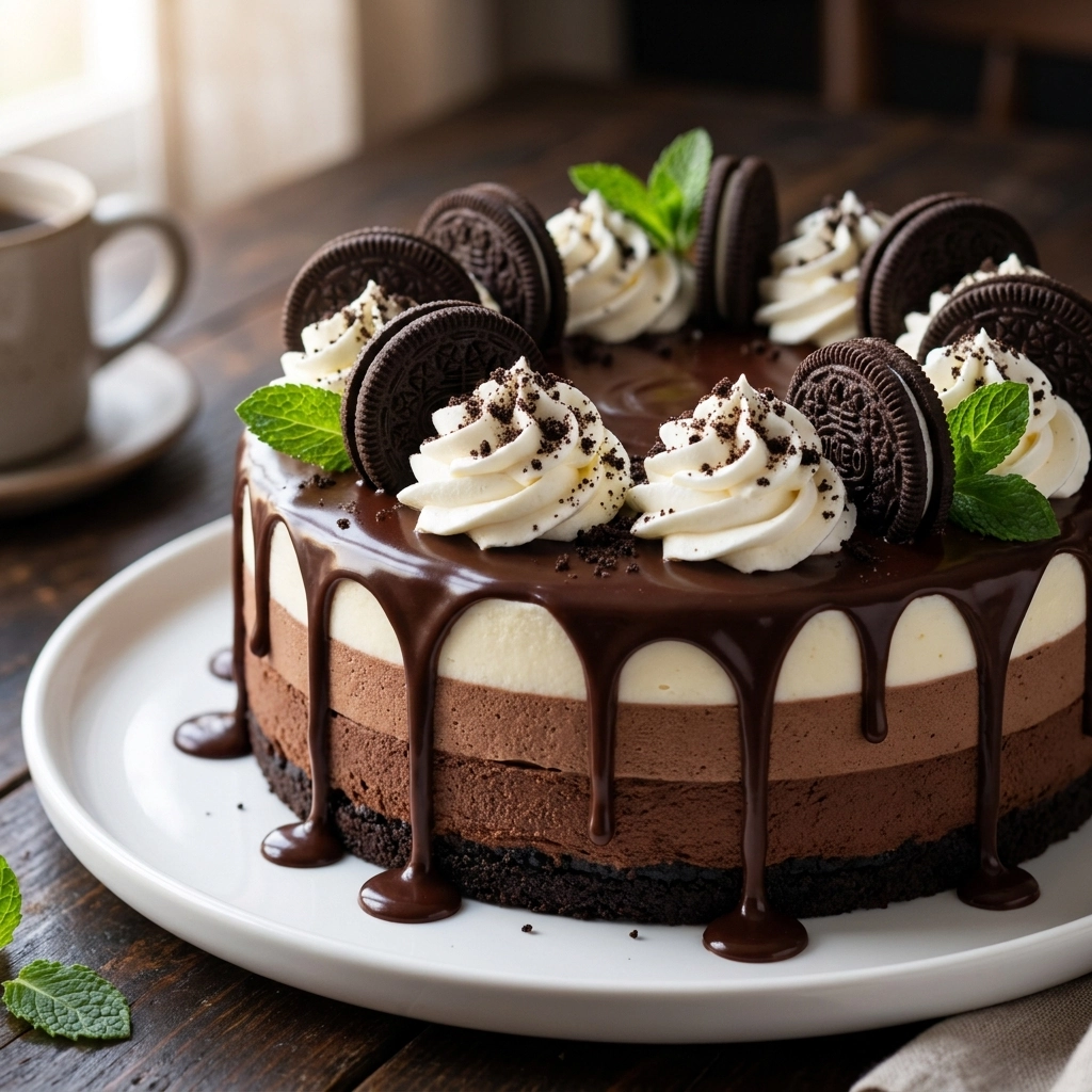 Triple Chocolate Cheesecake: The Ultimate Decadent Dessert | Easy Chocolate Cake Recipe