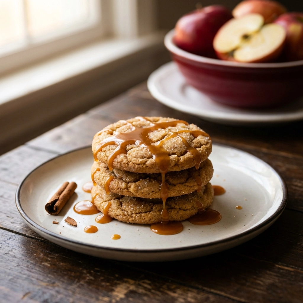 Caramel Apple Cider Cookies: The Ultimate Autumn Treat | Easy Fall Baking Recipes