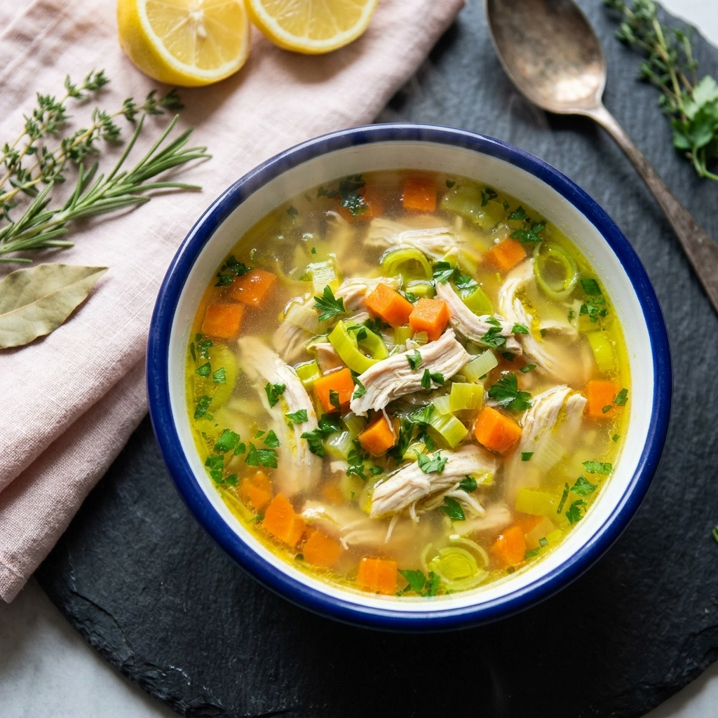 Cozy Keto Chicken Soup for Chilly Days | Low Carb Comfort Food Recipe