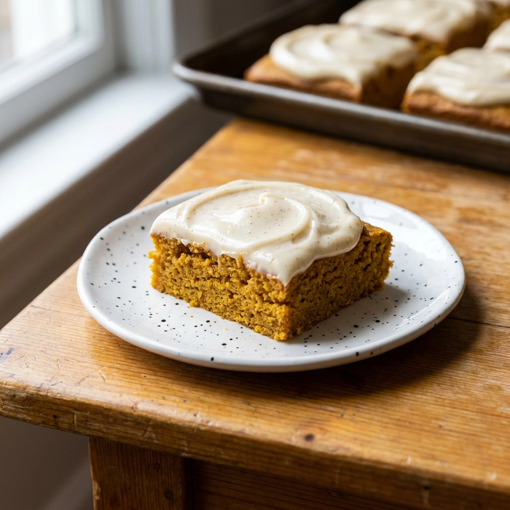 Delight in Paul’s Pumpkin Bars with Cream Cheese Frosting | Easy Fall Dessert