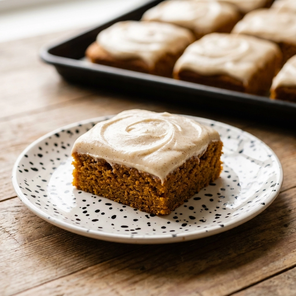 Delight in Paul’s Pumpkin Bars with Cream Cheese Frosting | Easy Fall Dessert