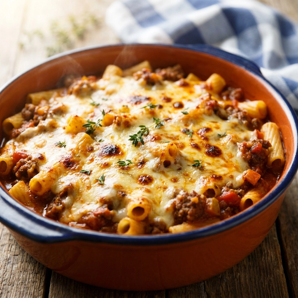 Delicious Angel Beef Casserole | Easy Ground Beef Family Dinner Recipe