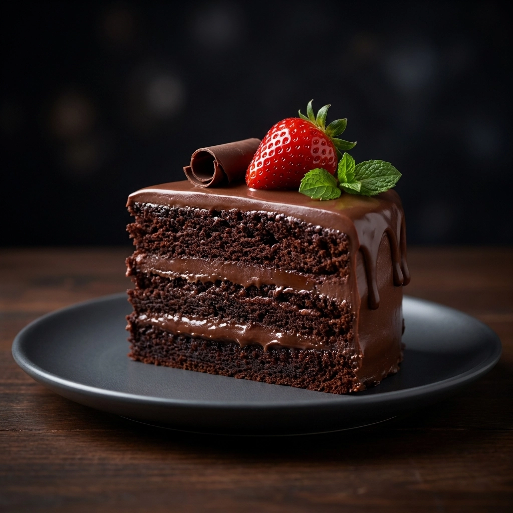 Decadent Chocolate Butter Cake Recipe | Rich Moist Chocolate Cake for Dessert