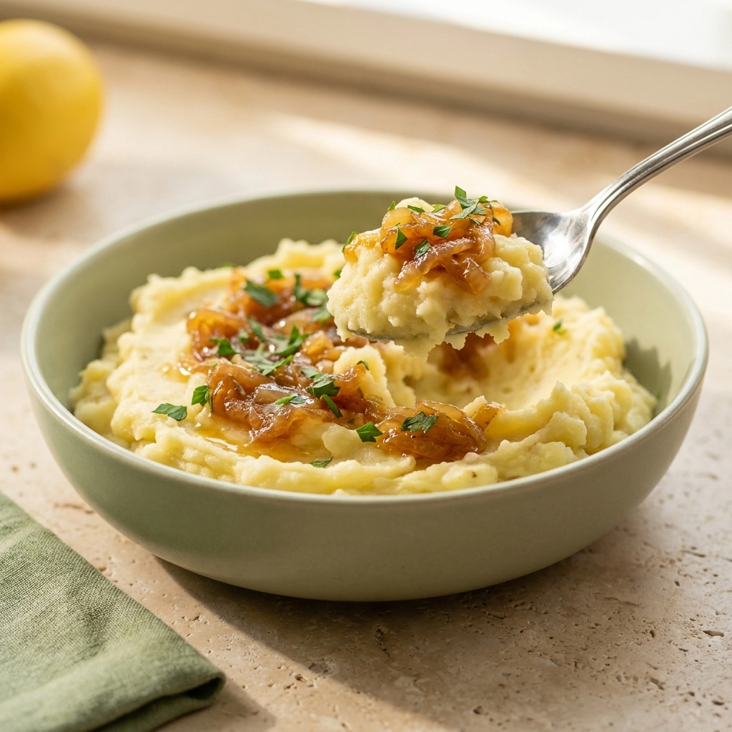 Creamy Slow Cooker Mashed Potatoes | Easy Crockpot Side Dish Recipe
