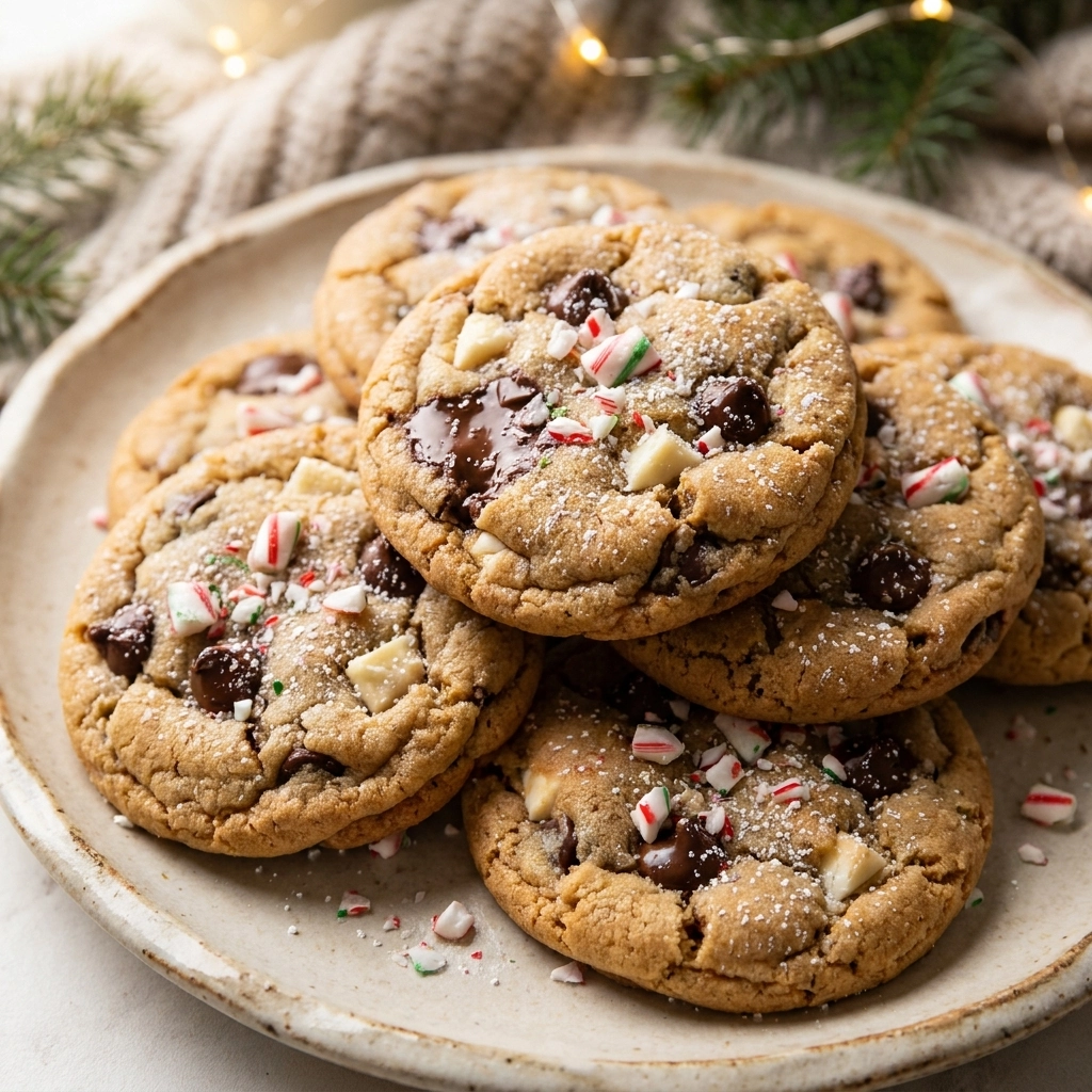 Winter Wonderland Chocolate Chip Christmas Cookies | Easy Holiday Cookie Recipe
