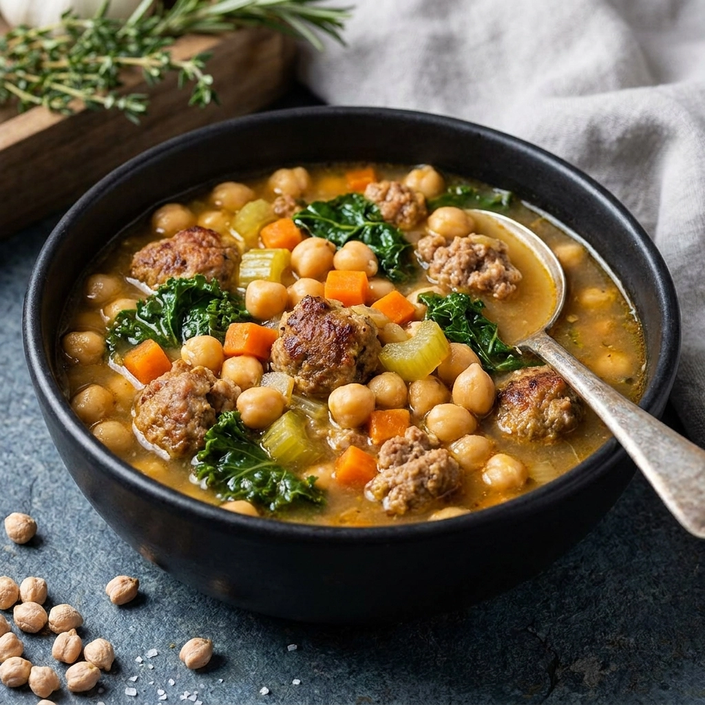 Easy Chickpea Soup: A Hearty Plant-Based Classic | Healthy Vegan Soup Recipe