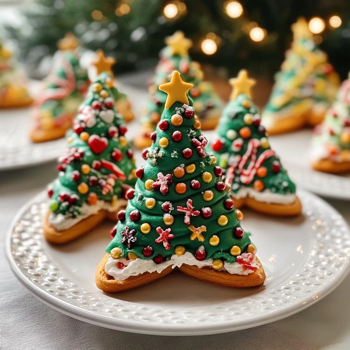 Heavenly Pretzel and Candy Melt Christmas Trees Recipe recipe
